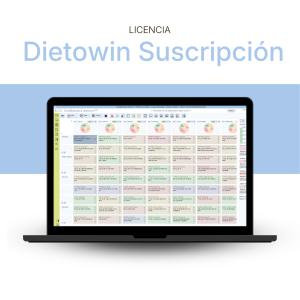 Licencia Dietowin 11.0 Suscripción